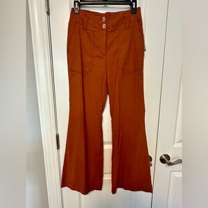 NWT Anthropologie Maeve Terracotta Pants